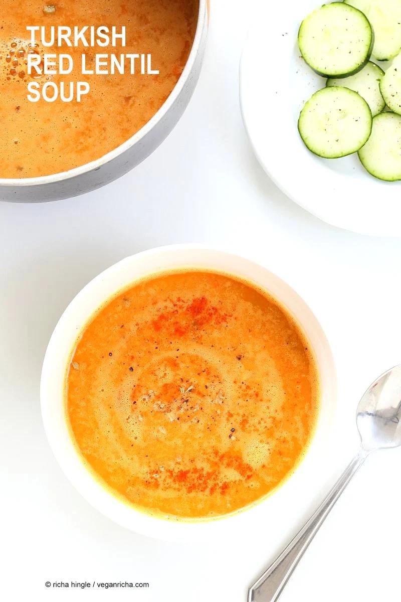 Turkish Red Lentil Soup