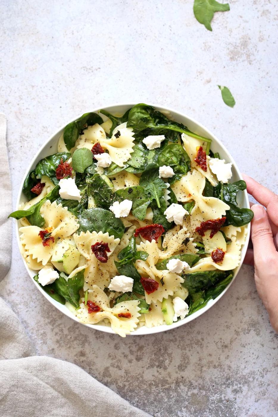 Tuscan Pasta Salad with Lemon Vinaigrette