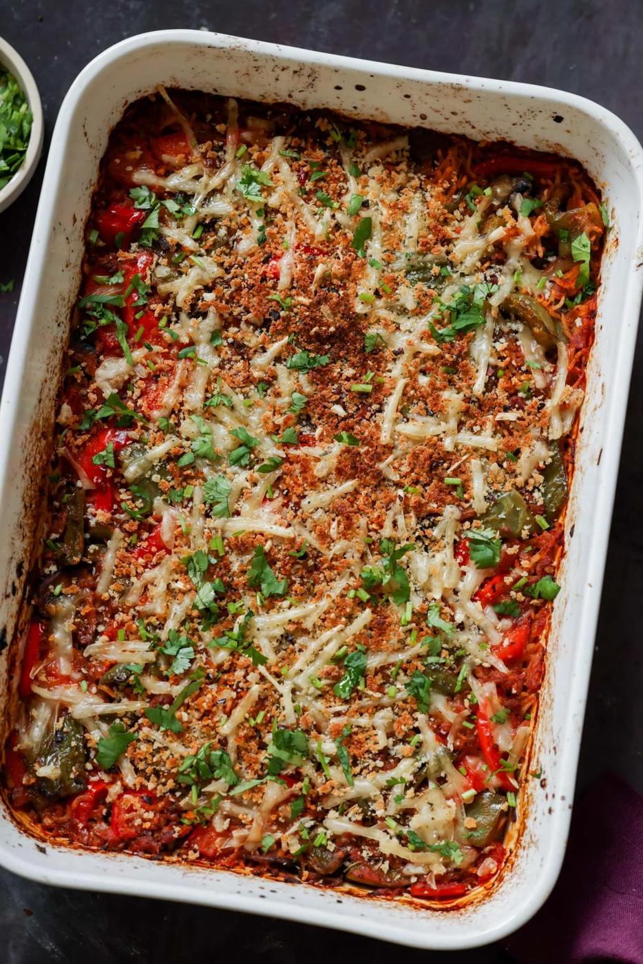 Unstuffed Pepper Casserole (Deconstructed Stuffed Peppers!)