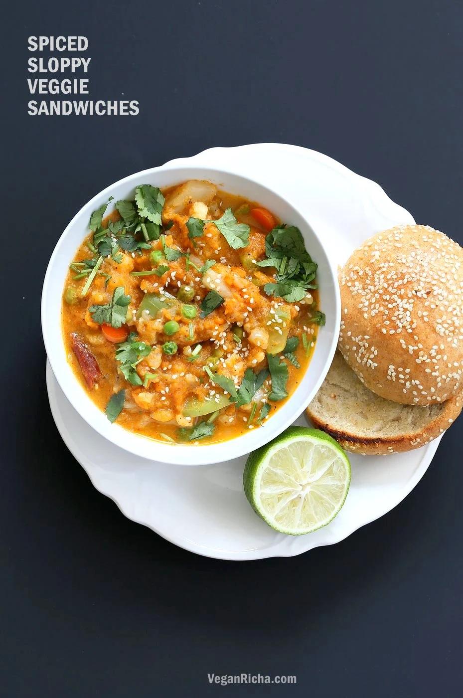 Veg Kolhapuri Recipe – Instant Pot Veggies in Sesame Coconut Tomato Sauce
