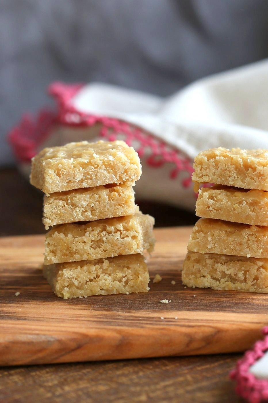Vegan 7 Cup Burfi - Diwali Sweet with Chickpea flour and Coconut veganized with almond milk and oil. Easy Traditional Indian Sweet 7 cup cake for Diwali or other festivals. Vegan Gluten-free Soy-free Recipe. Nut-free option