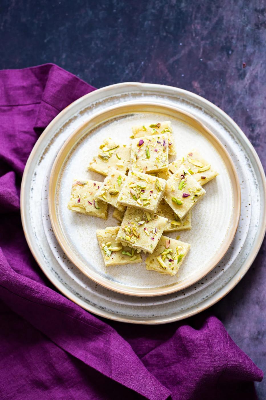 Vegan Almond Burfi