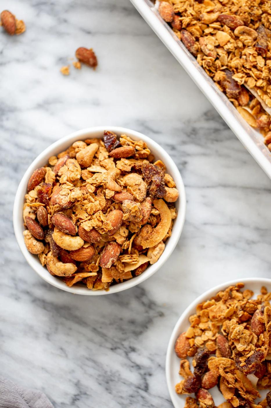 Vegan Almond Coconut Granola