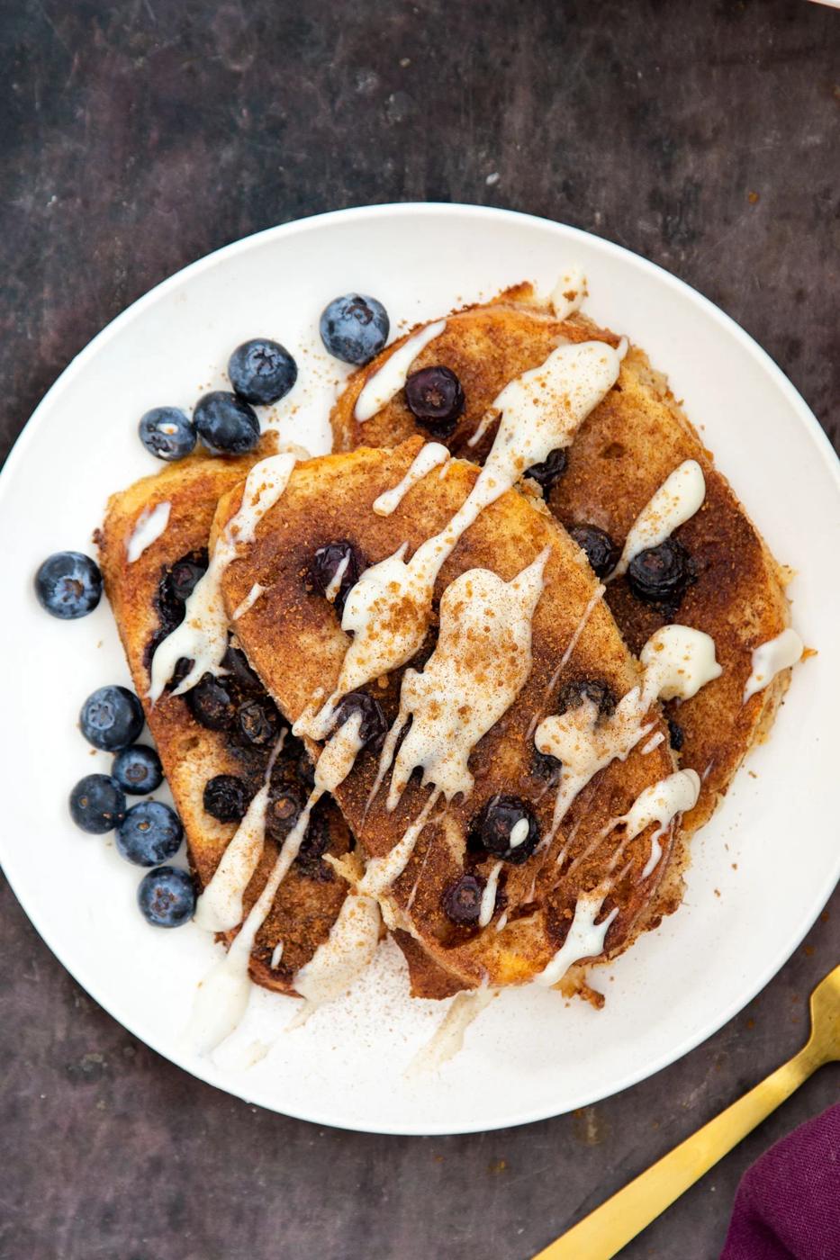 Vegan Baked French toast