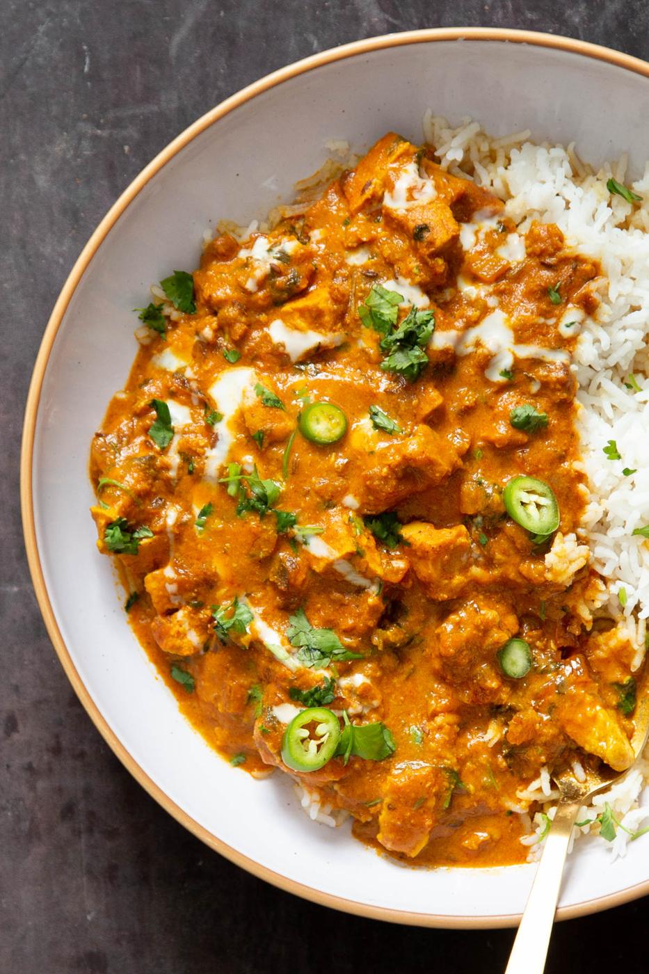 Vegan Balti Chicken (Indian Cumin Cardamom Curry)