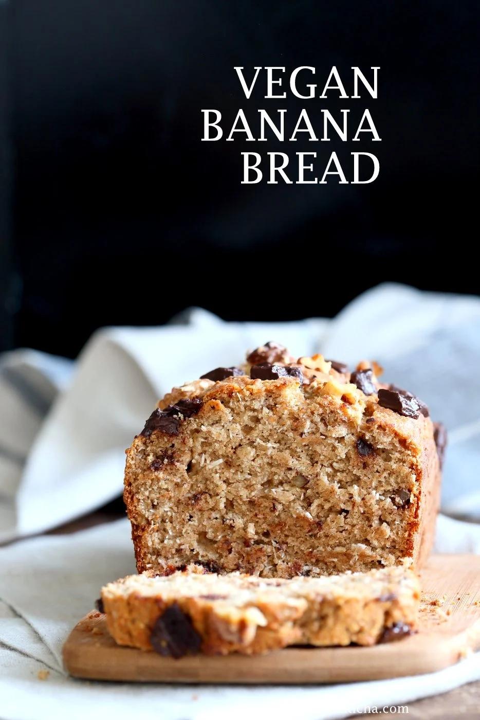 Vegan Banana Bread with Toasted Walnuts and Coconut – 1 Bowl