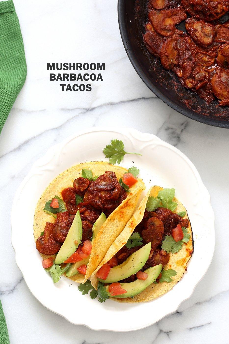 Vegan Barbacoa Mushroom Tacos – 1 Pot