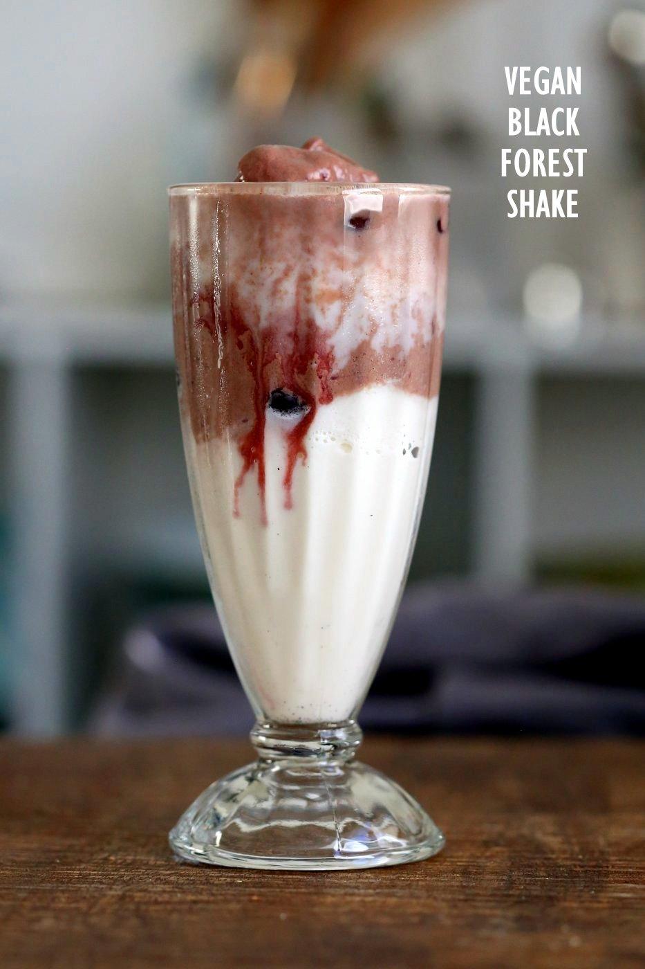 Vegan Black Forest Shake