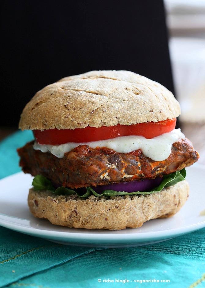 Vegan Buffalo Tempeh Sandwich | Pitzn