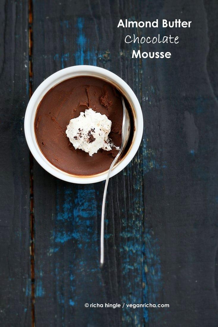 Almond Butter Chocolate Mousse | Pitzn