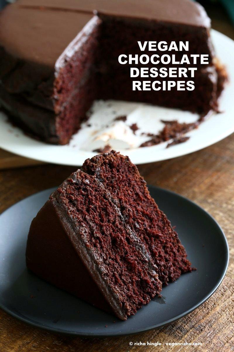18 Vegan Chocolate Dessert Recipes for Valentines Day