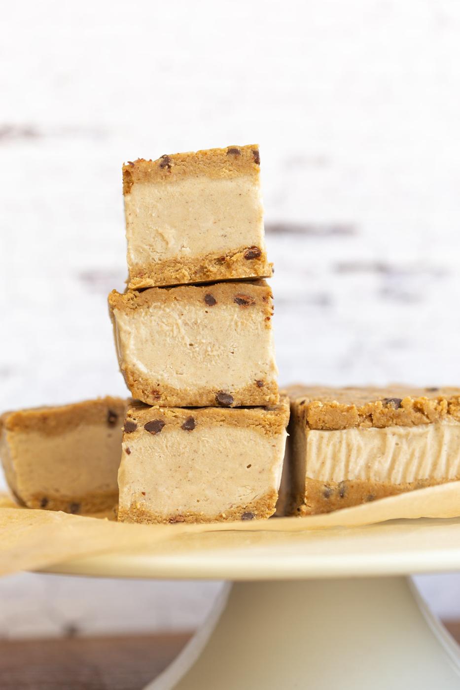 Vegan Cookie Dough Ice Cream Sandwiches