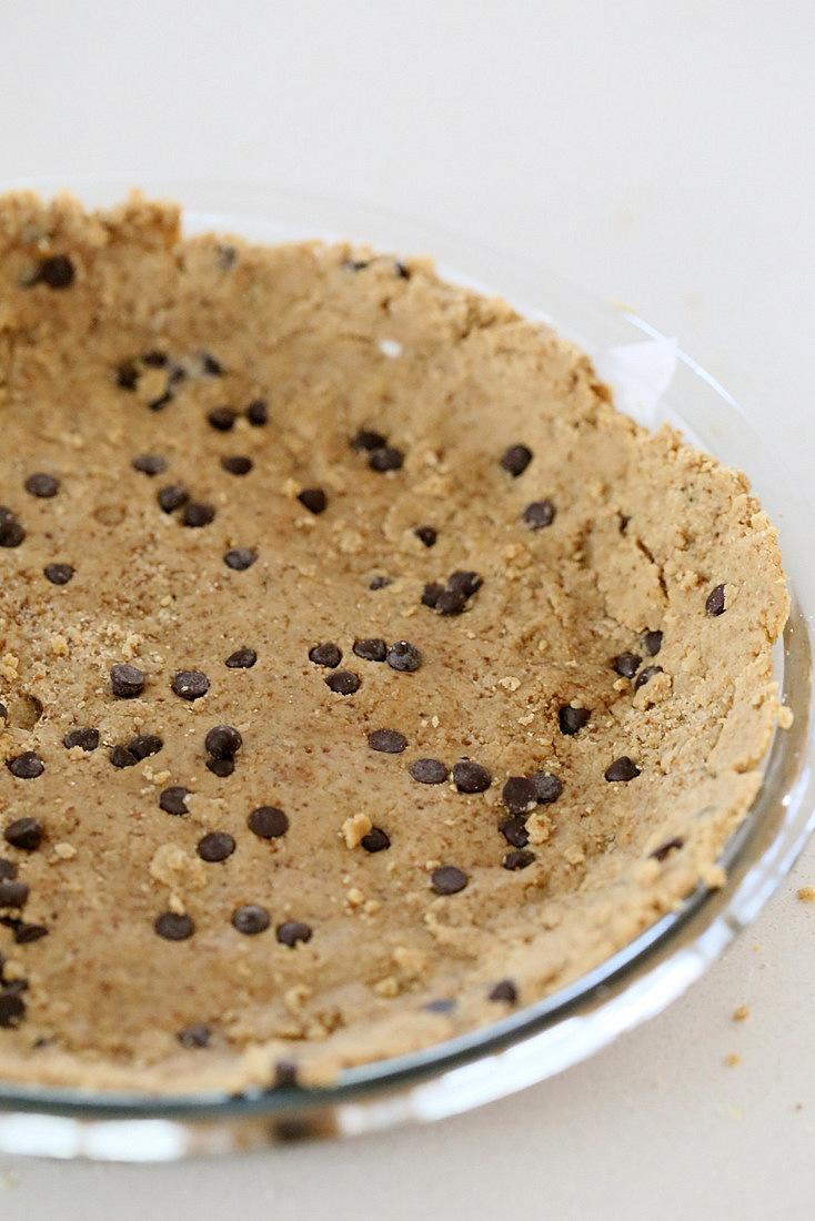Vegan Cookie Dough Pie | Pitzn