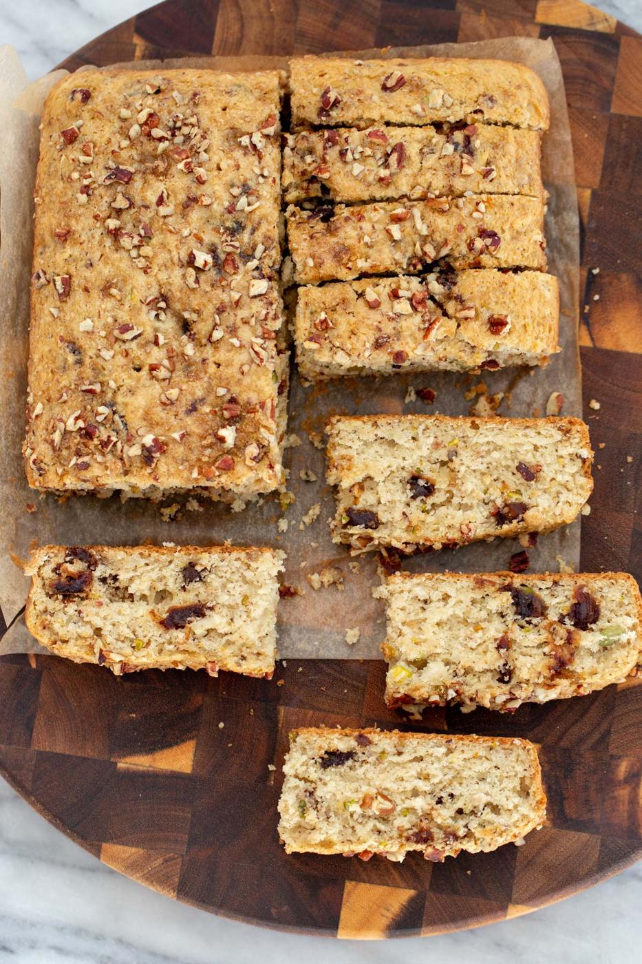 Vegan Date Nut Cake (Eggless)