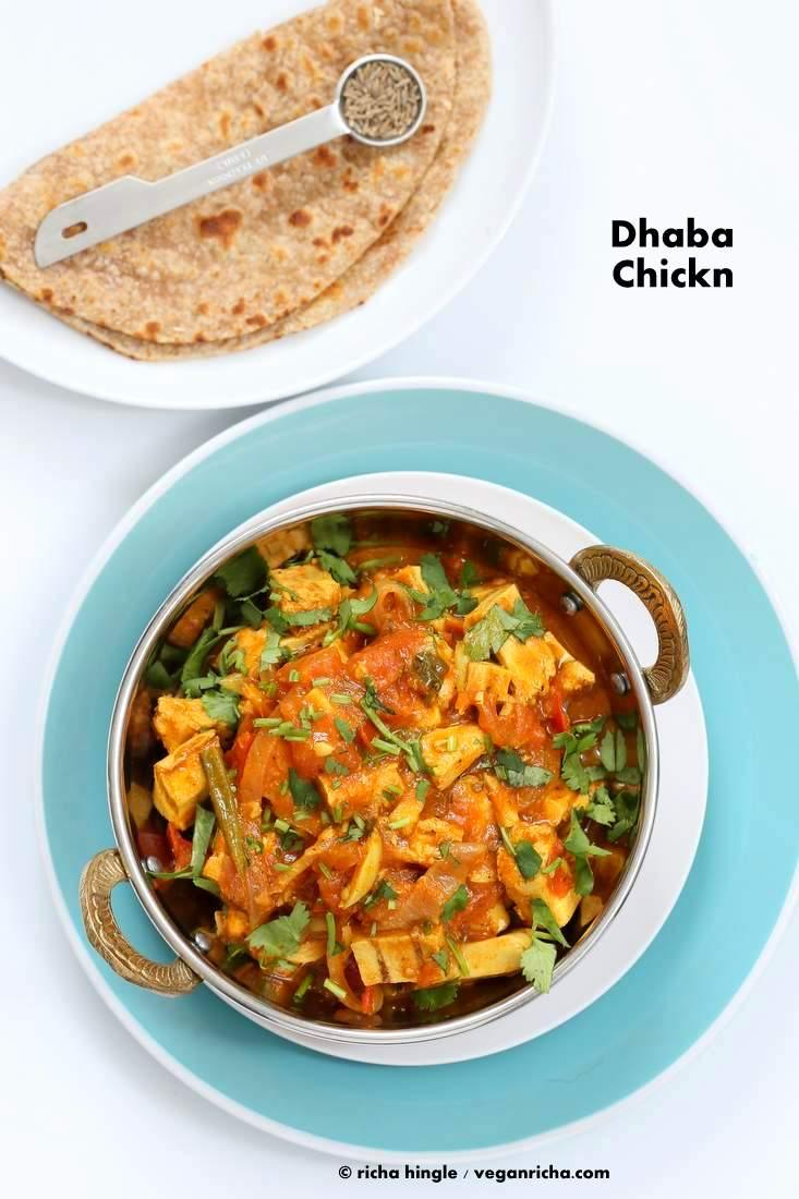 Vegan Dhaba Chicken | Pitzn