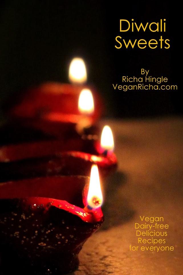Vegan Diwali Sweets E-book now available! Gluten-free and Soy-free options