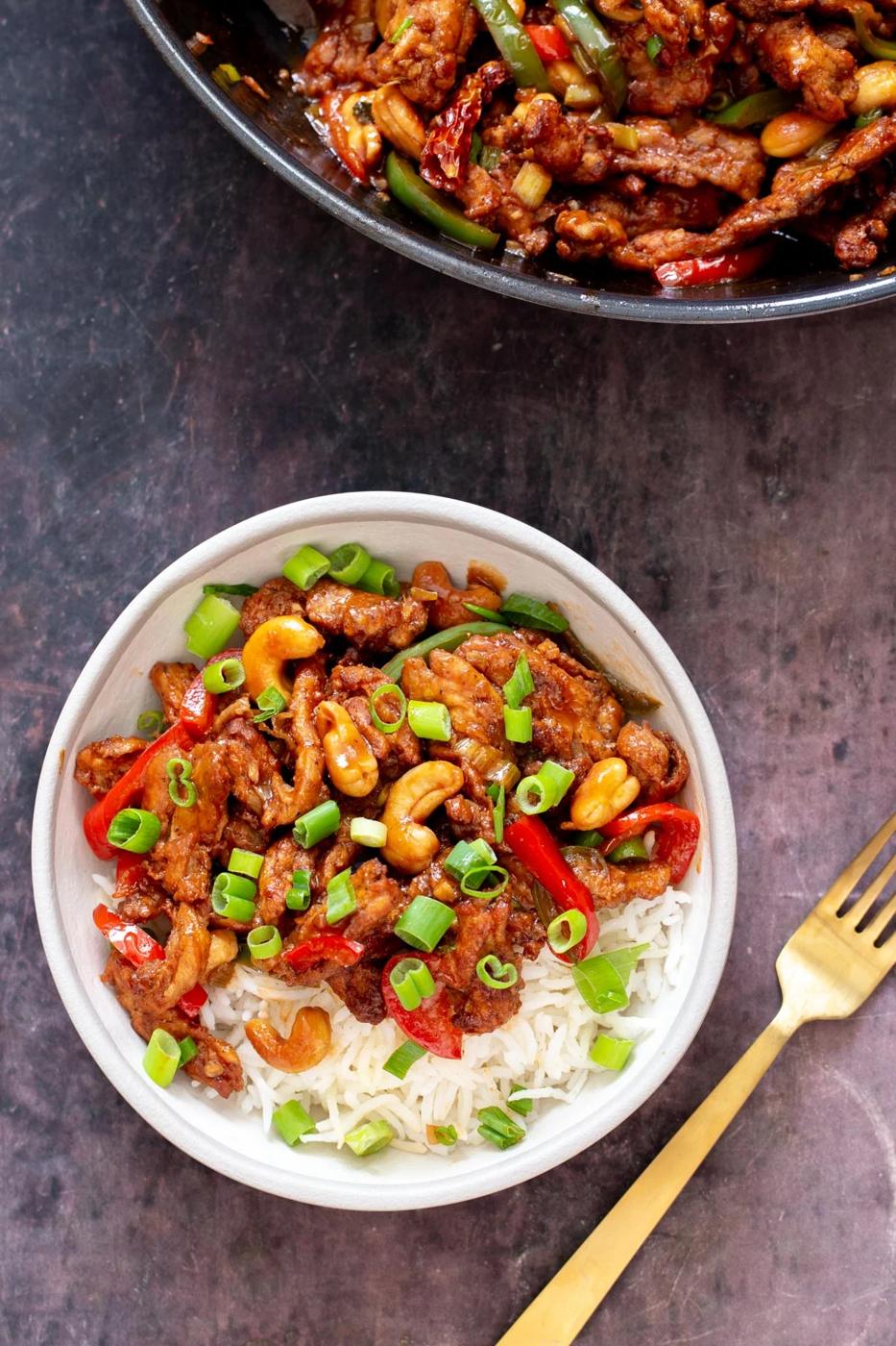 Vegan Dragon Chicken Soycurls
