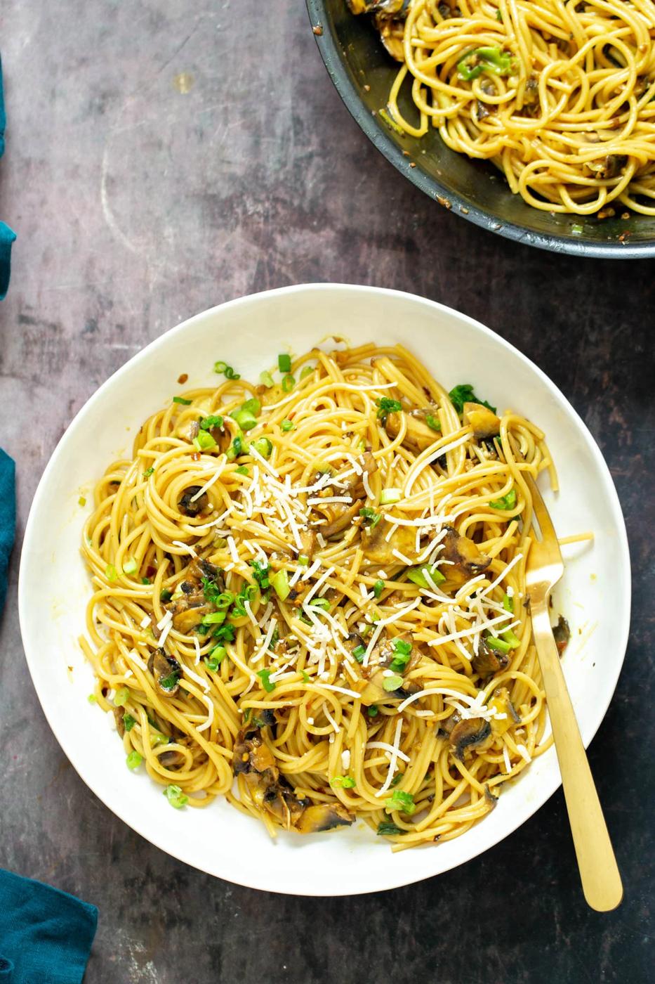 Vegan Garlic Noodles