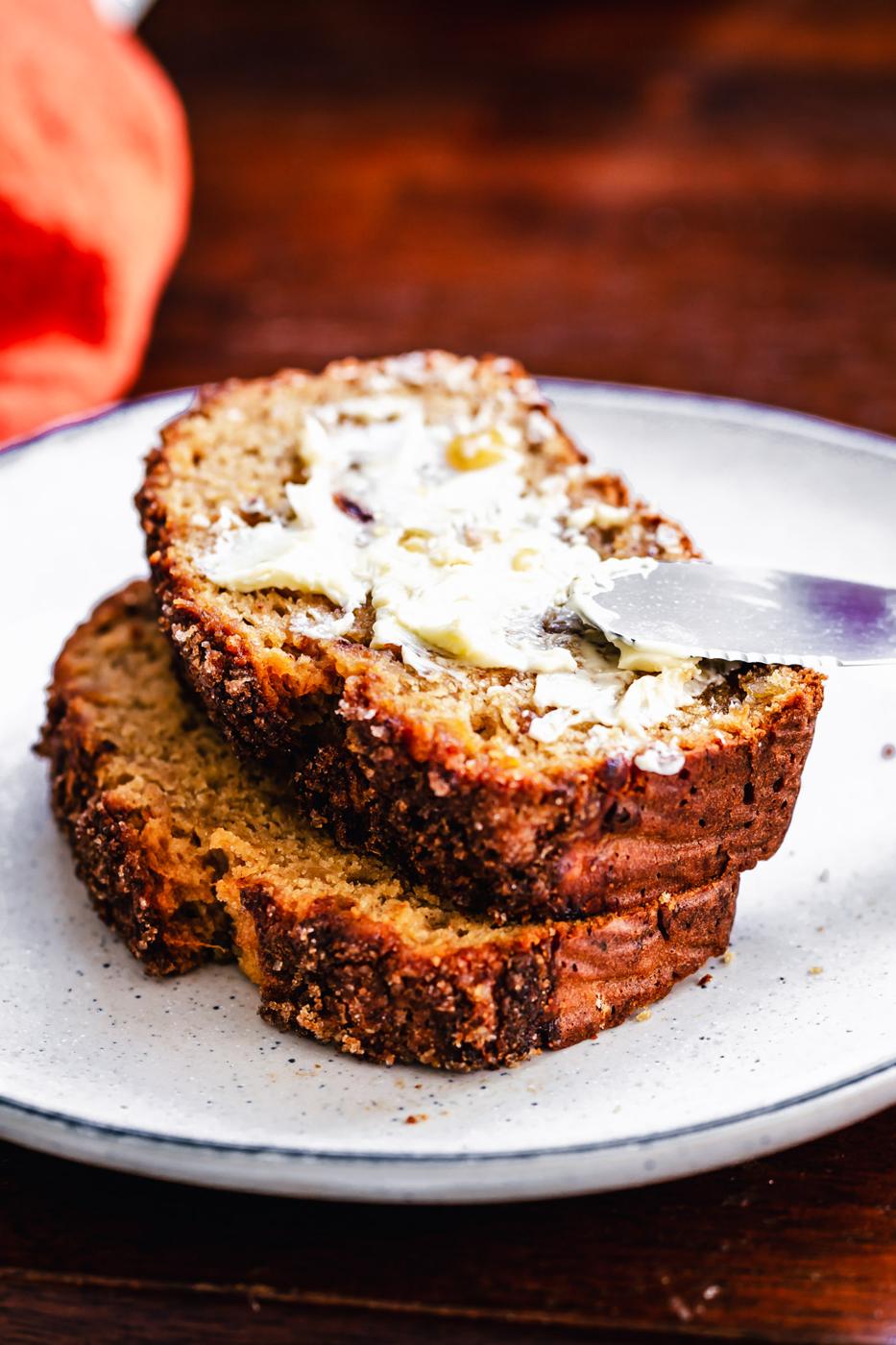 Vegan Gingerbread Banana Bread