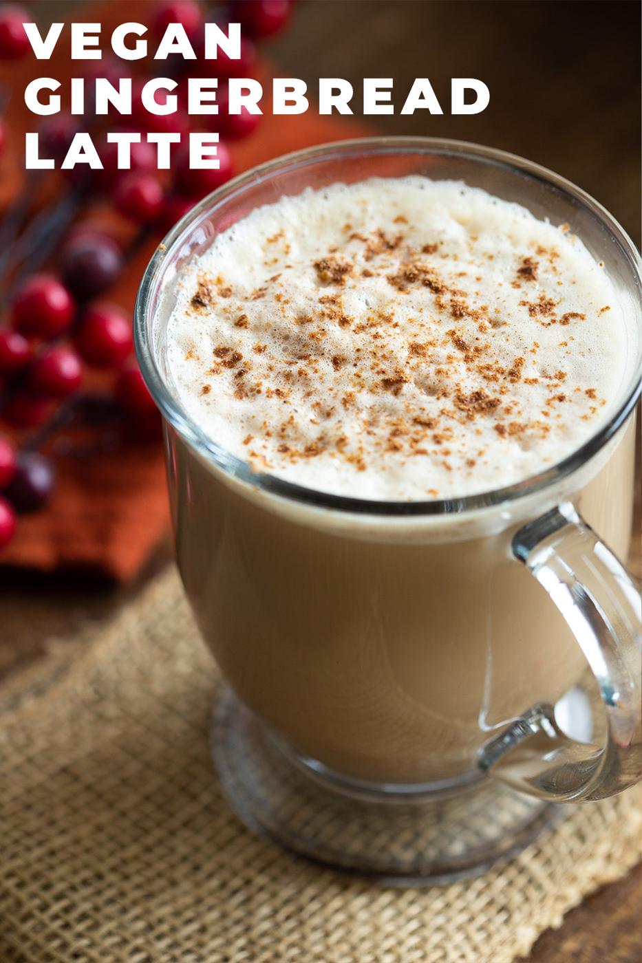 Vegan Gingerbread Latte Recipe