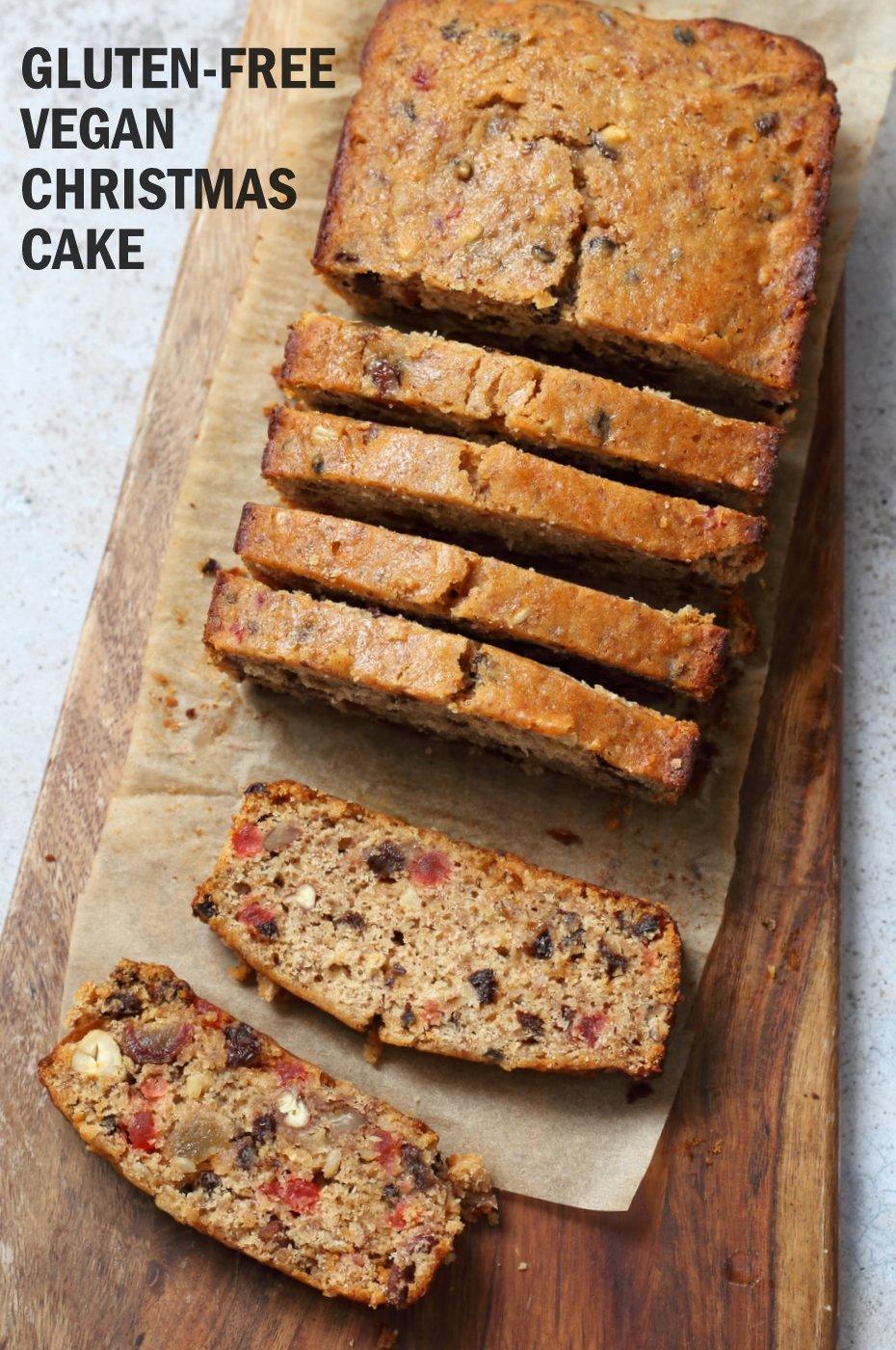 Vegan Gluten free Christmas Cake – Fruit Cake