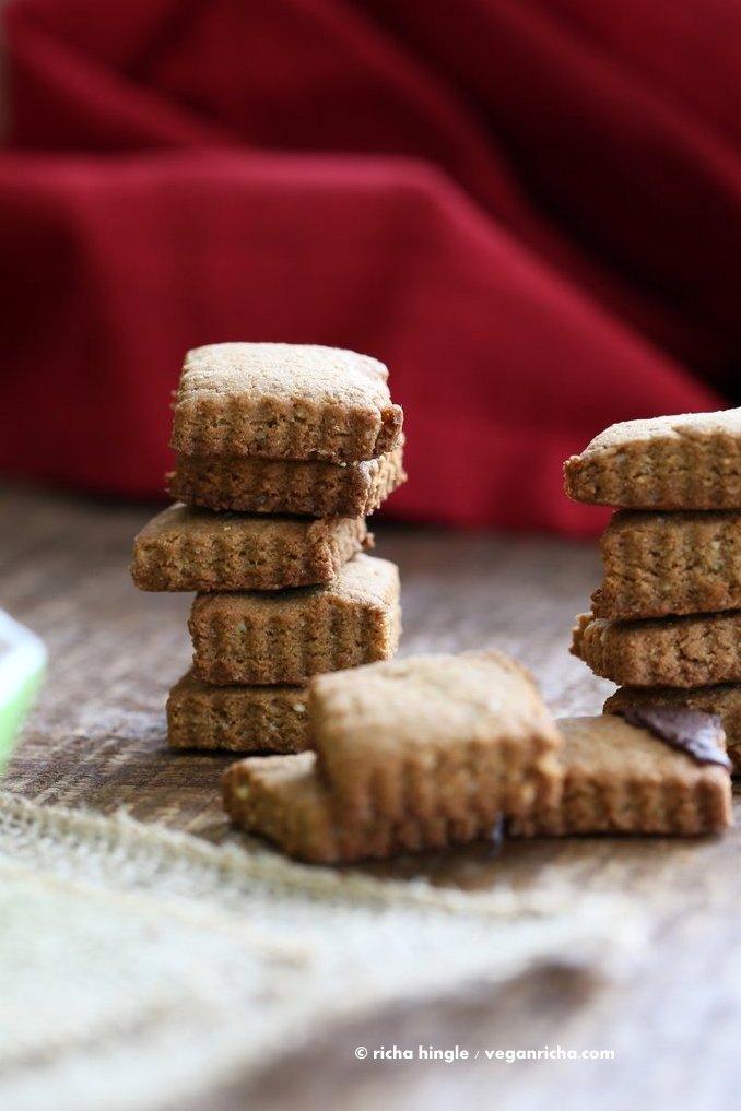 Vegan Gluten free Shortbread Cookies | Pitzn