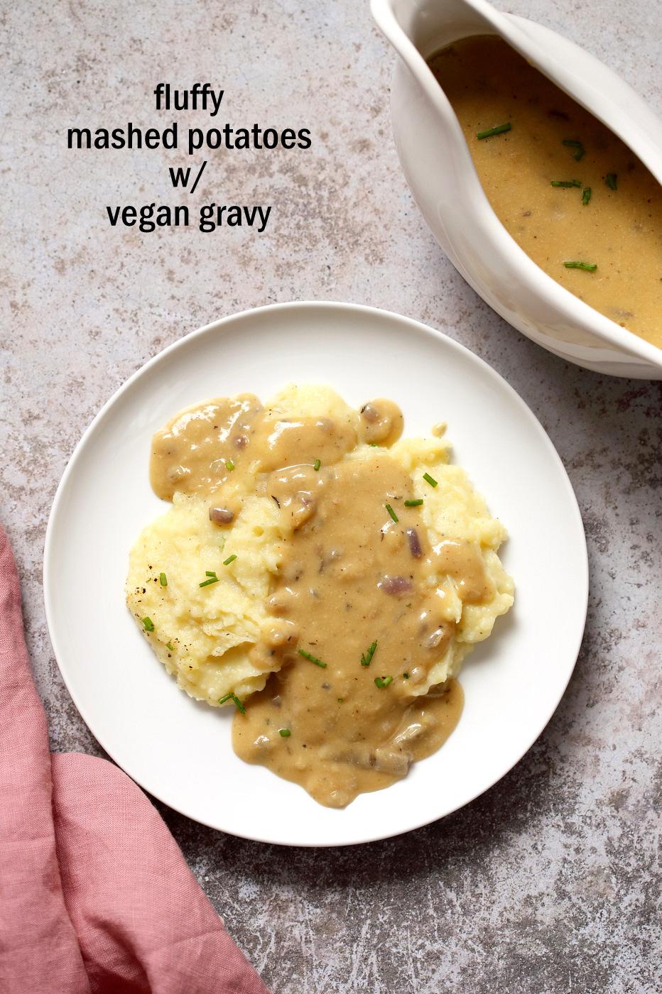Simple Vegan Gravy Recipe – 1 Pot Mushroom Free