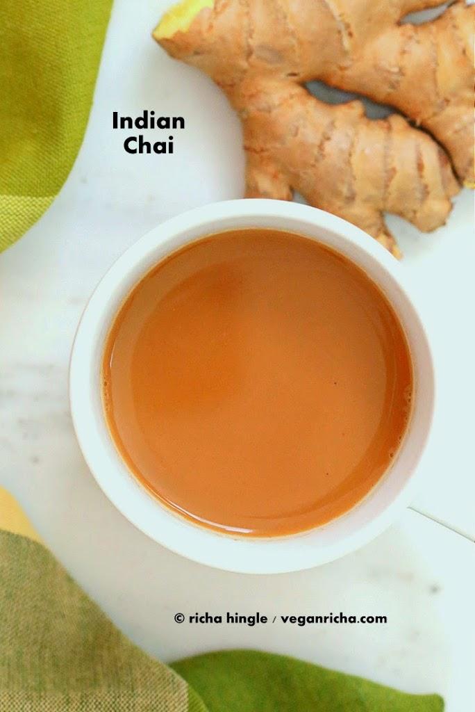 Vegan Indian Chai Tea. Masala Chai.