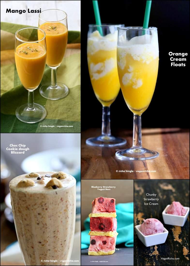 Vegan July 4th Dessert and Drinks Recipes #vegan #glutenfree #july4 #dessert