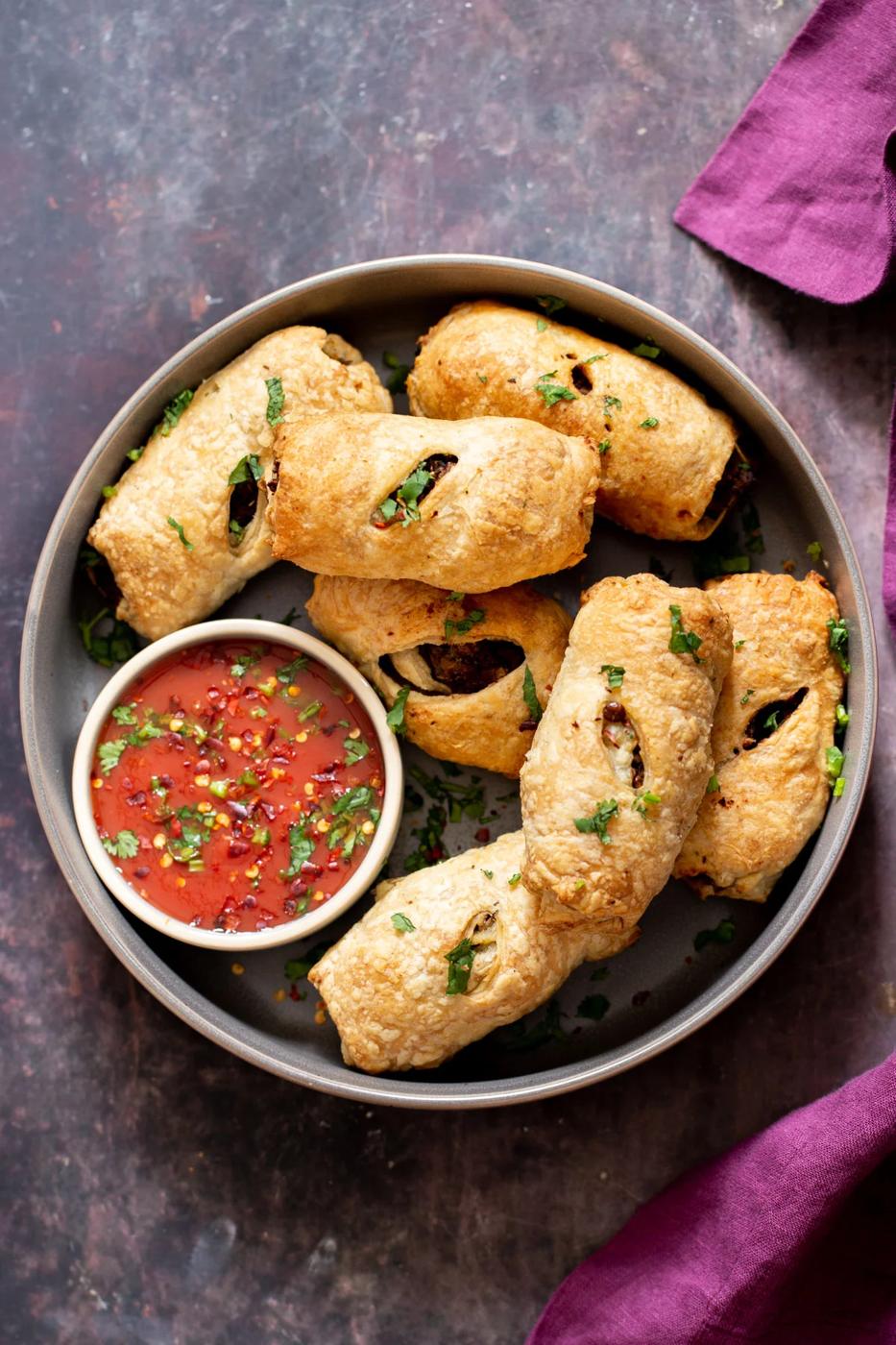 Vegan Lentil Sausage Rolls