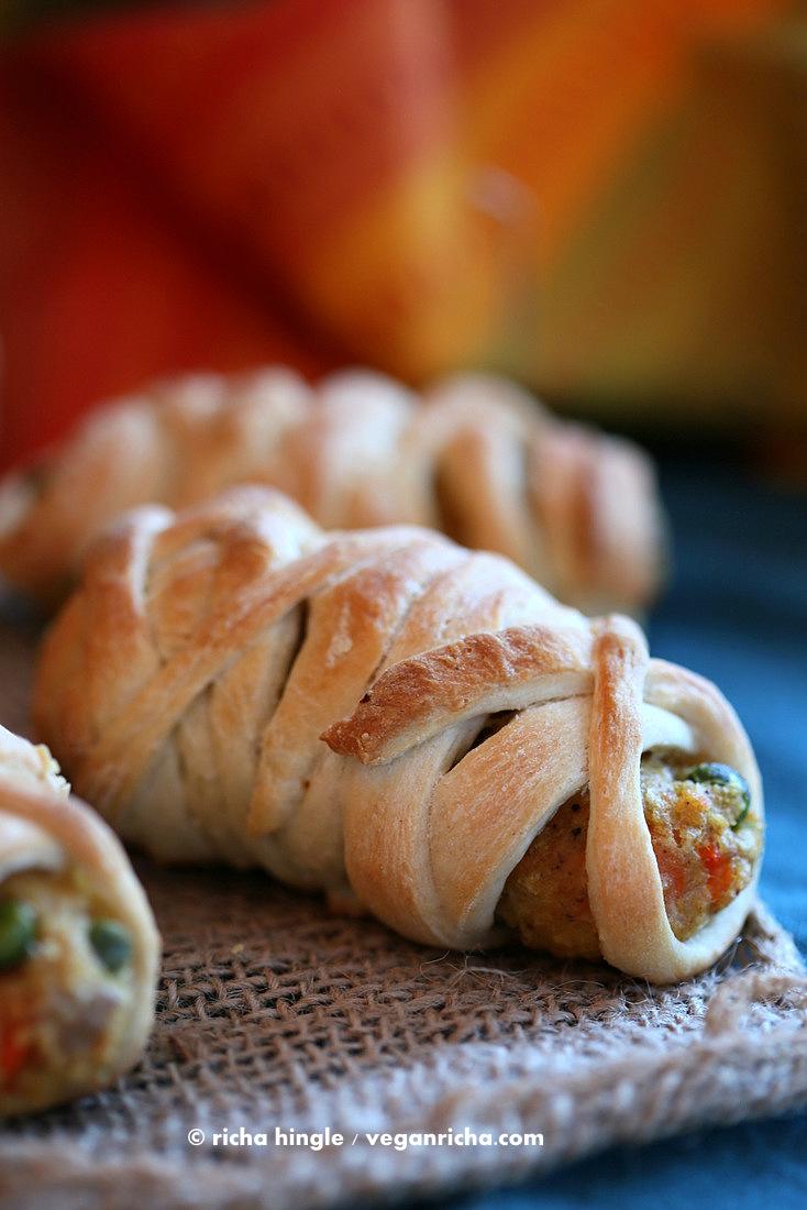 Vegan Mummy Dogs | Pitzn