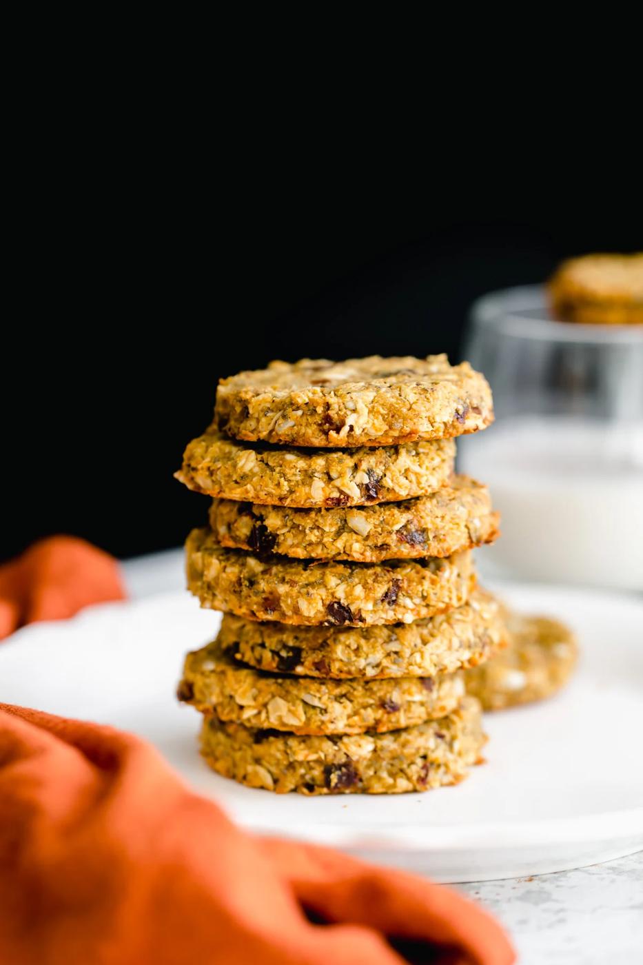 Vegan Pumpkin Breakfast Cookies Gluten-free