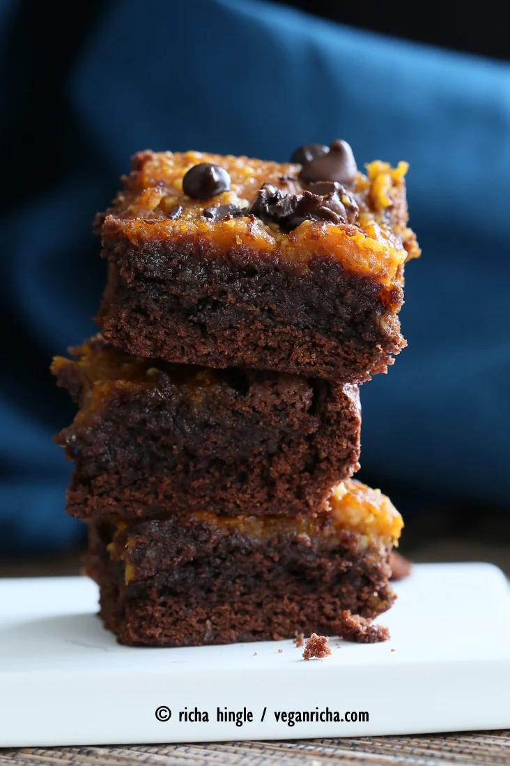 Vegan Pumpkin Brownies | Pitzn