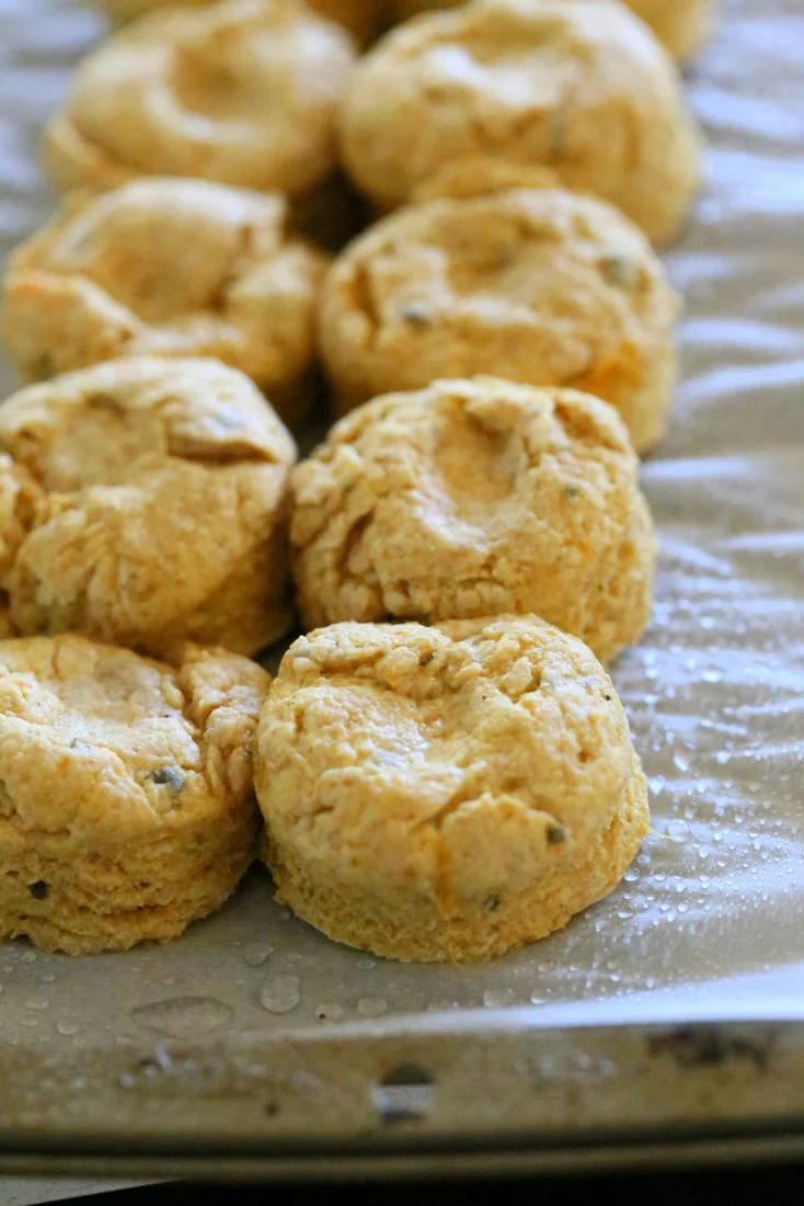 Vegan Pumpkin Biscuits | Pitzn