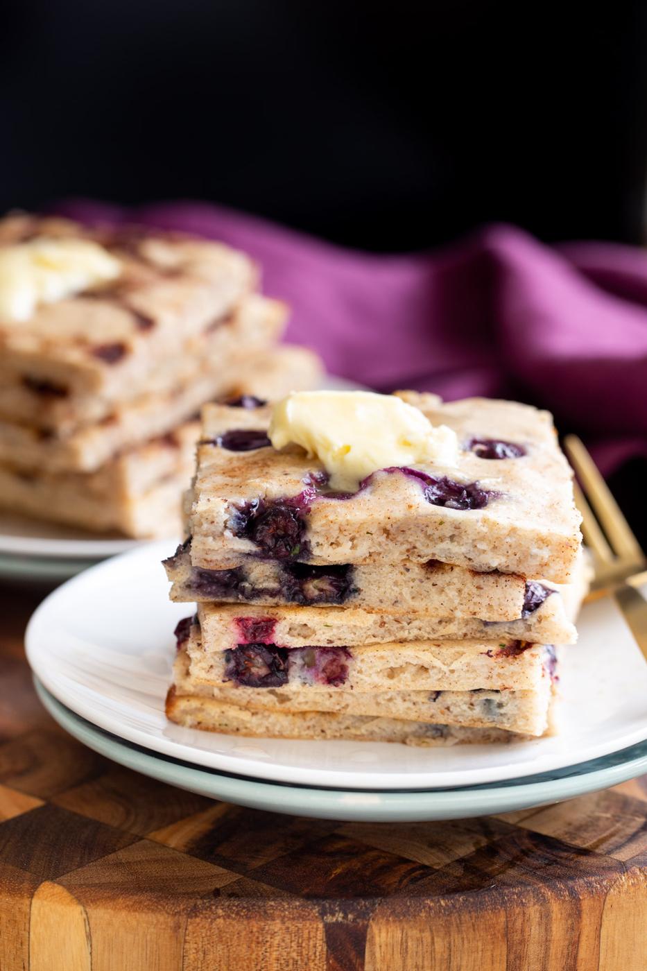 Vegan Sheet Pan Pancakes