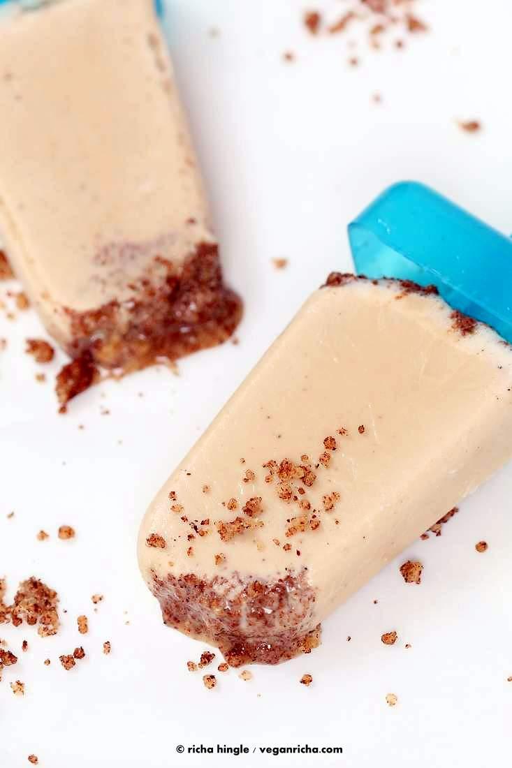 Vegan Snickerdoodle Popsicles | Pitzn
