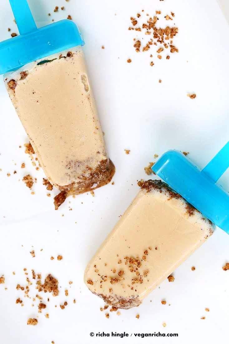 Vegan Snickerdoodle Popsicles | Pitzn