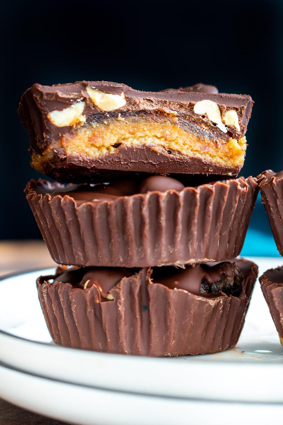 Vegan Snickers Peanut Butter Cups