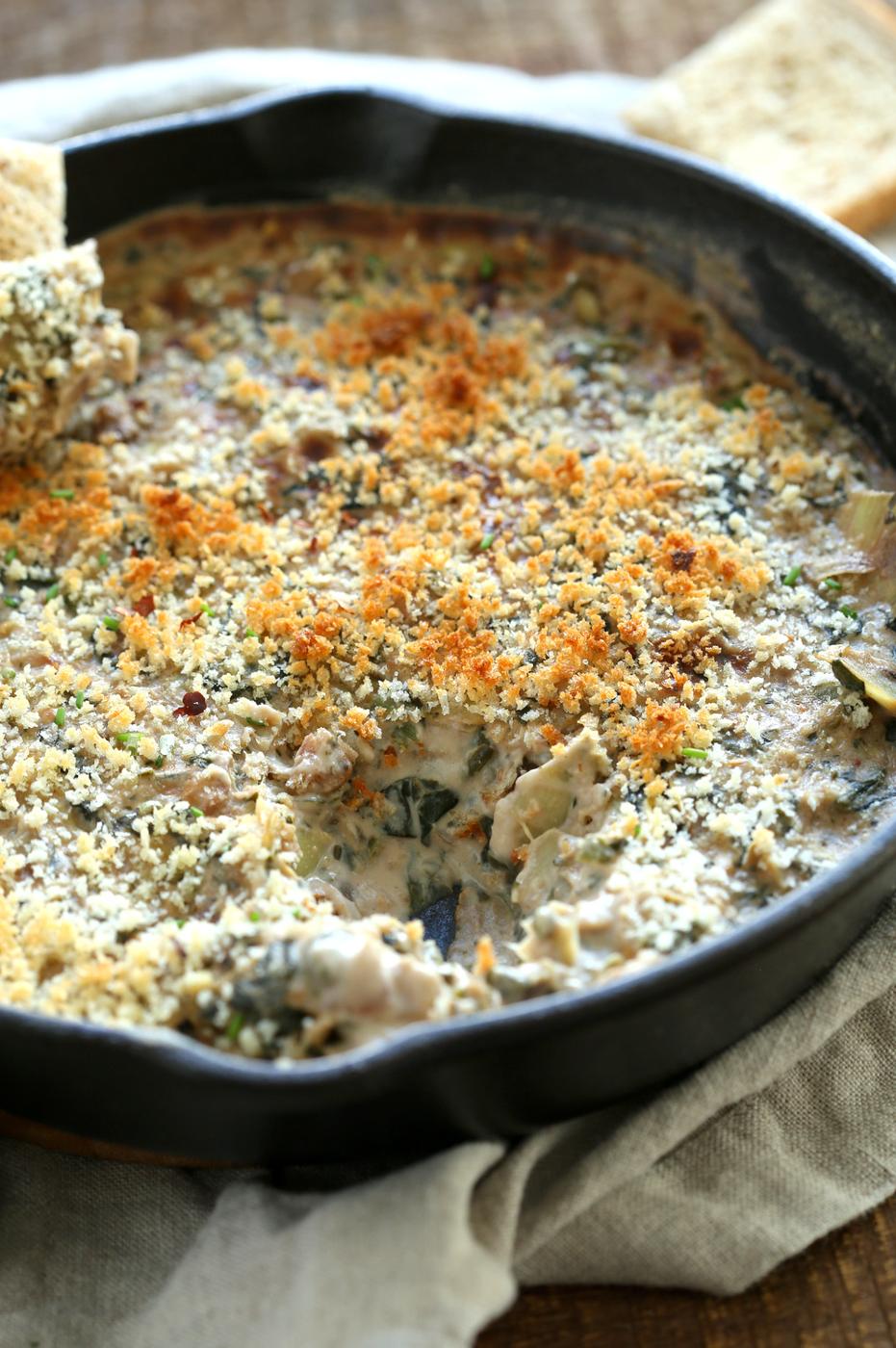 Vegan Spinach Artichoke Dip Recipe 30 Mins!