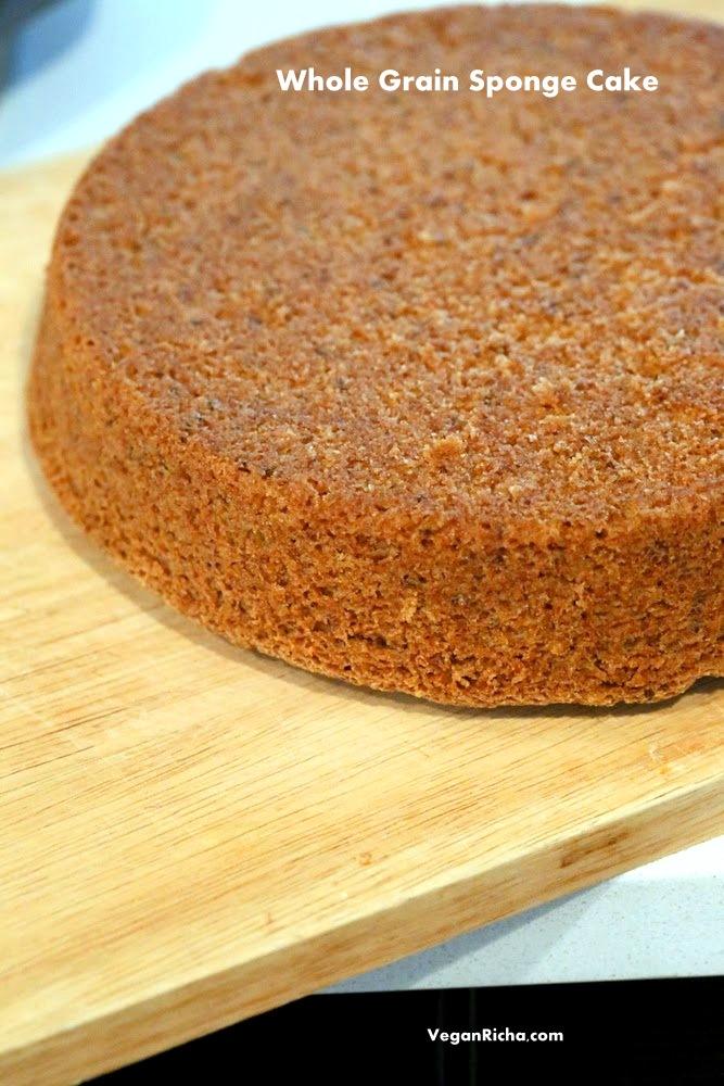 Vegan Sponge Cake Recipe