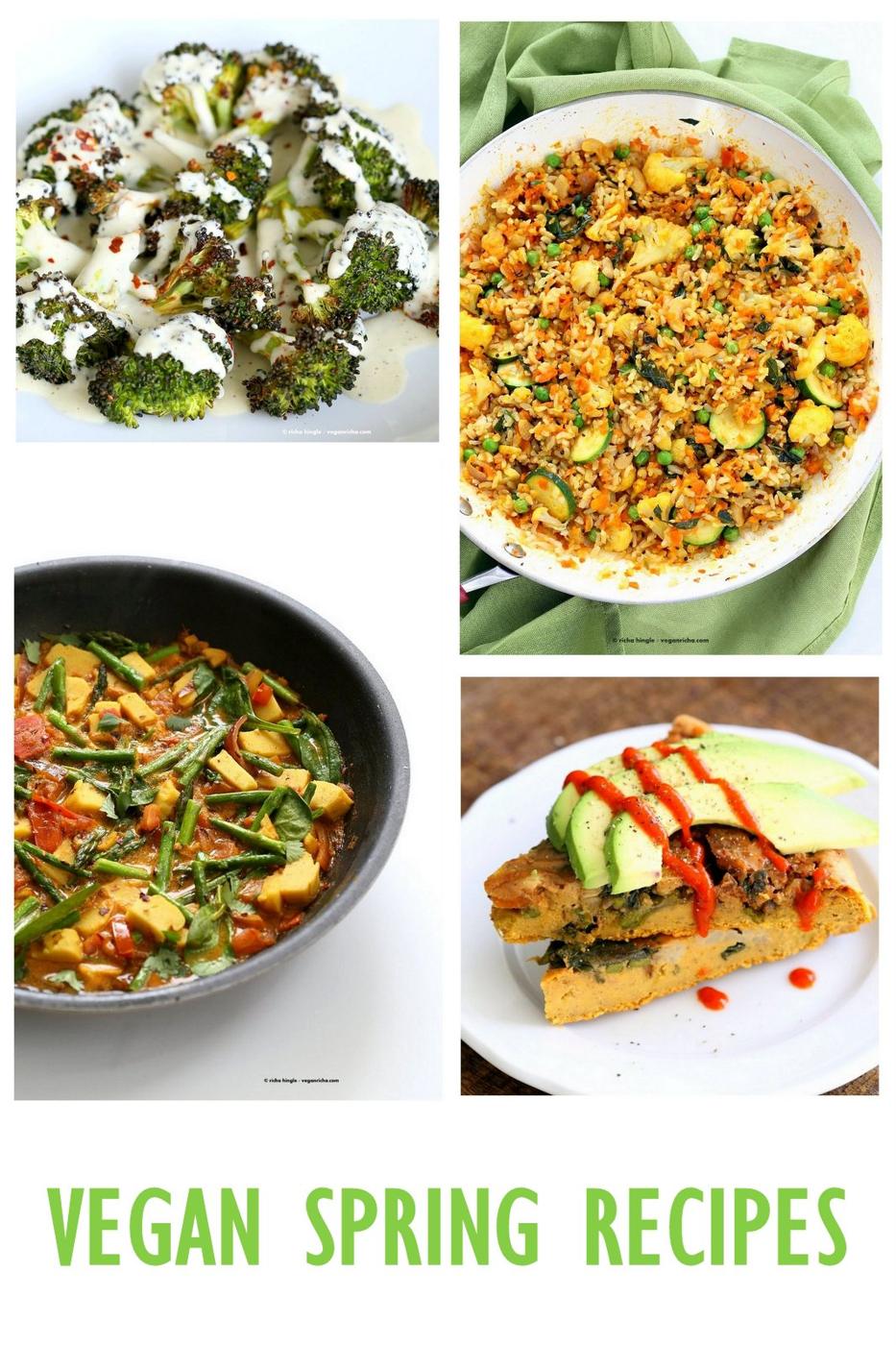 45 Vegan Spring Recipes