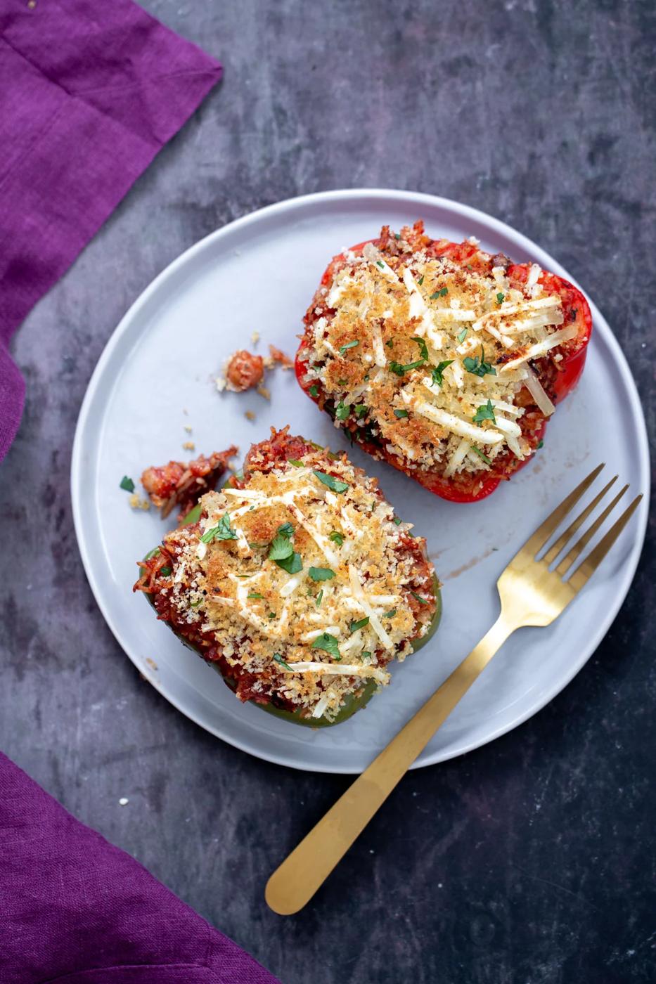 Vegan Stuffed Bell Peppers