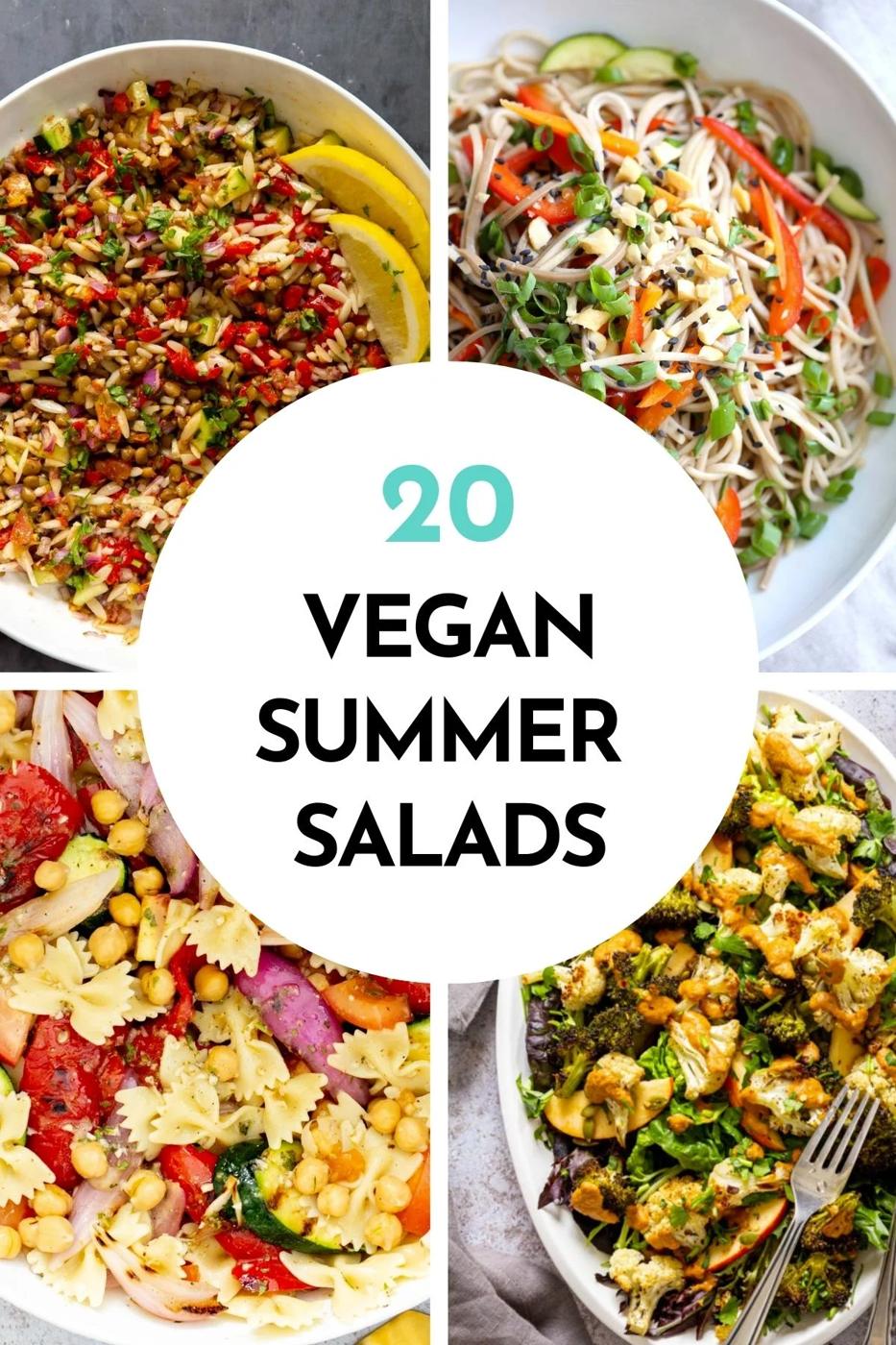 20 Vegan Summer Salads