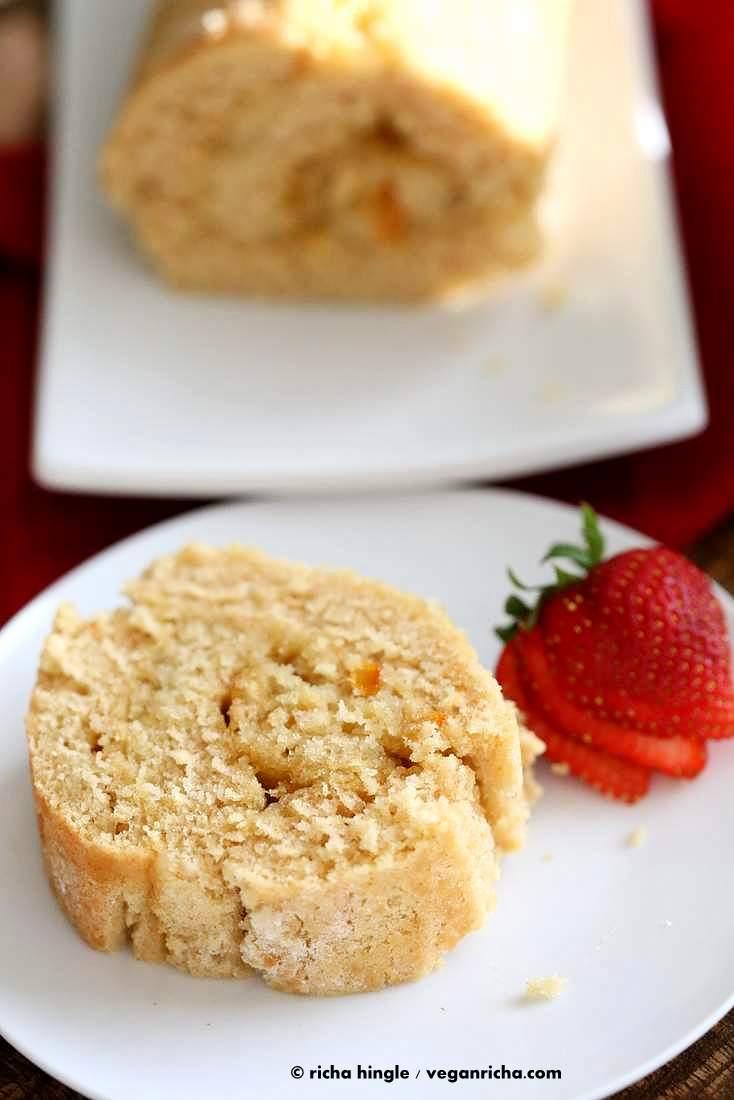 Vegan Swiss Roll with Yellow Cake