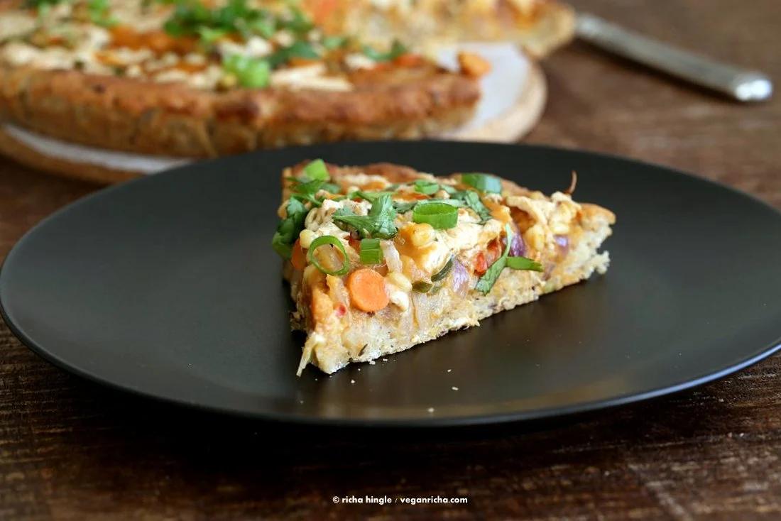 Vegan Thai Pizza GF Crust | Pitzn