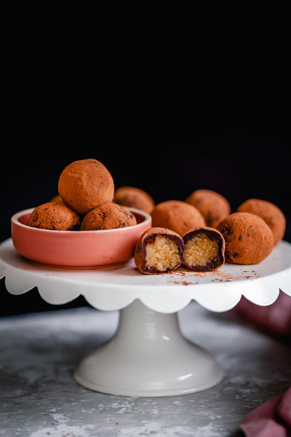 Vegan Tiramisu Truffles