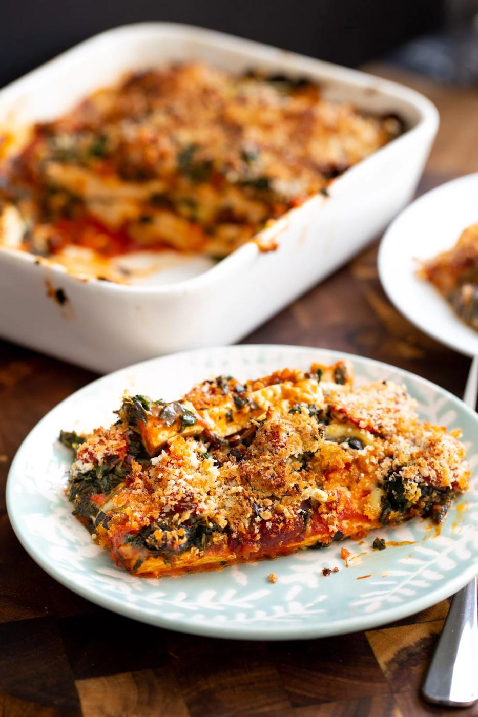 Vegan Tofu Parmesan Bake (Parmigiana)