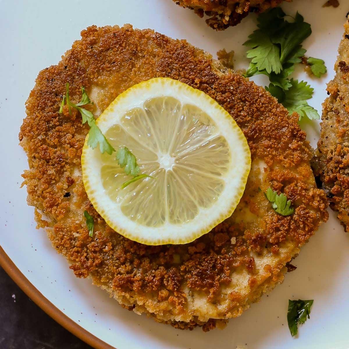 Vegan Tofu Schnitzel (Nut-free)
