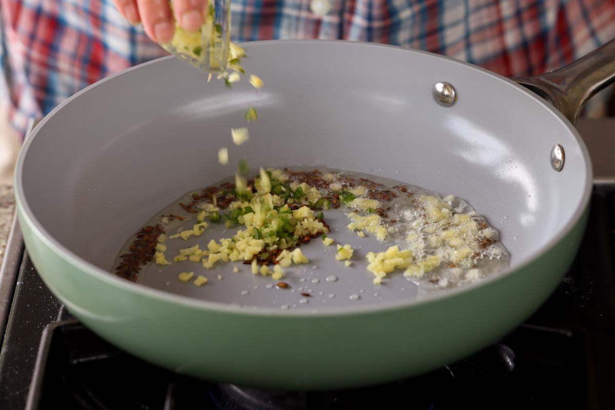 adding the aromatics