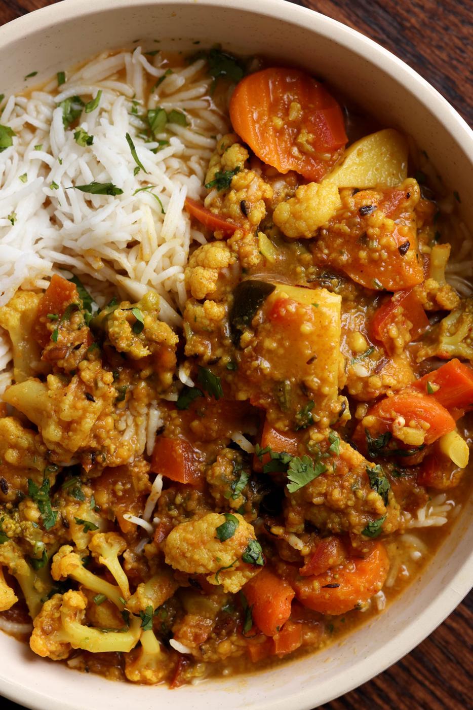 Sindhi Kadhi Recipe(Vegetables in Chickpea Flour Sauce)